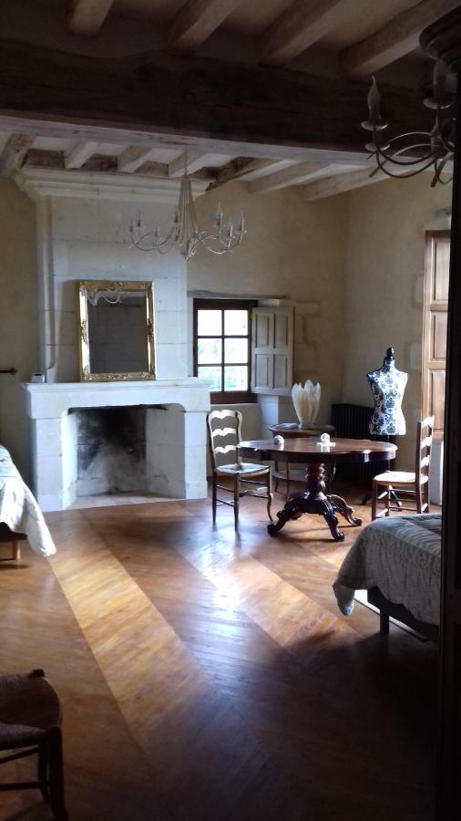 مبيت وإفطار Coutures  Manoir De La Fontaine Du Chene المظهر الخارجي الصورة
